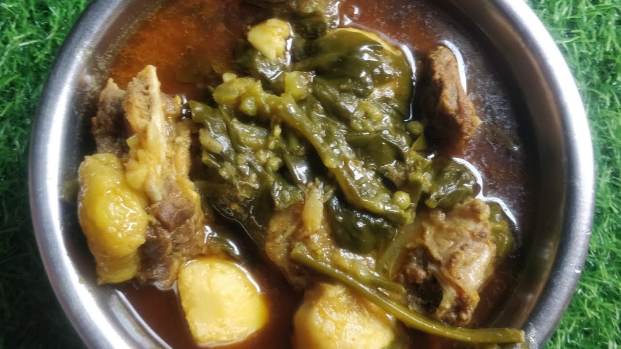 Authentic Poi Saag Gosht Recipe | Delicious Mutton Saagwala | Sahil Cooking Special