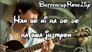 *♥ Jung Yong Hwa - Because I'm a Fool - Lyrics ♥*