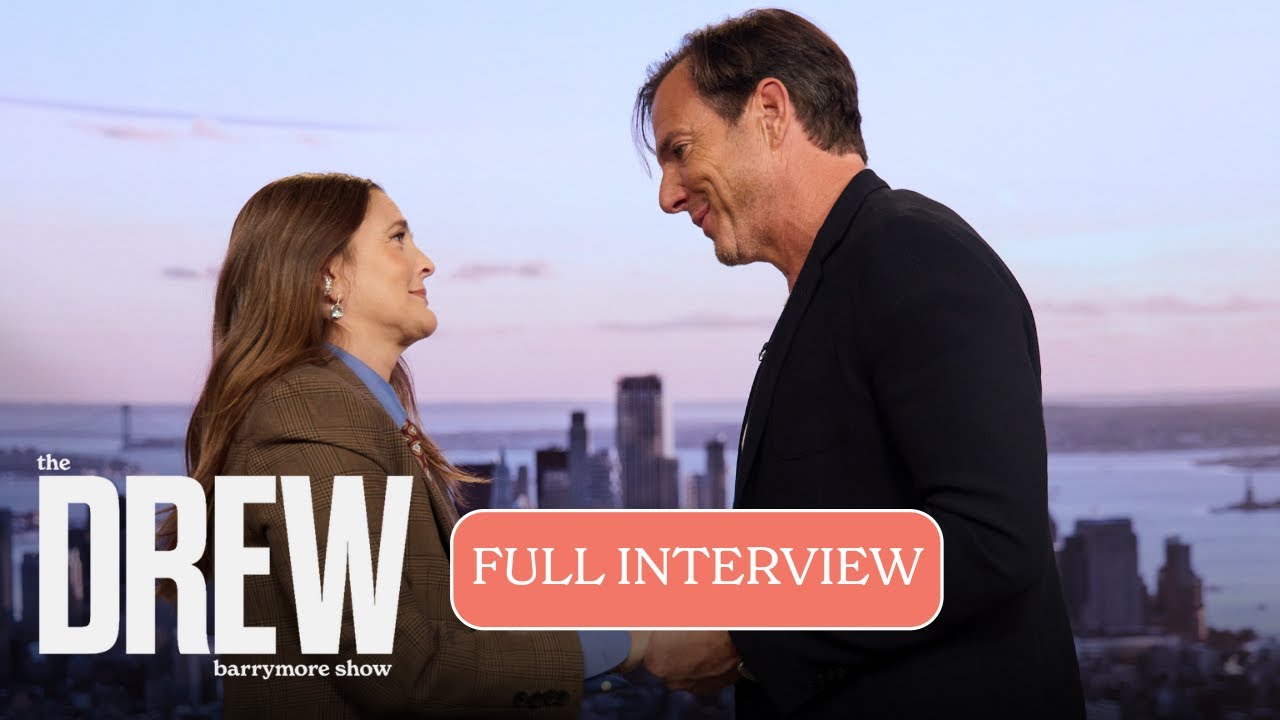 Drew Barrymore Has Emotional Reaction to Will Arnett's Film About Finding Love | FULL INTERVIEW