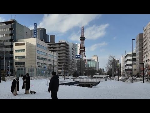 Sapporo, Japan 🇯🇵 4K Walk - Toyohira River to Sapporo TV Tower 