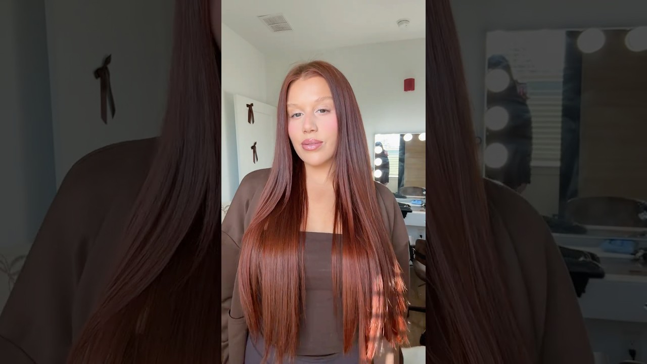 Новый год, новый медный ковбойский цвет волос ❤️