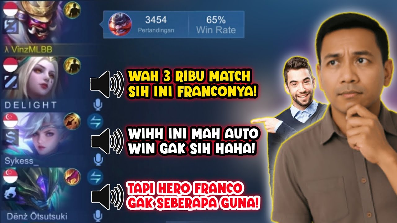 REACTION PUBLIC KETIKA GUA MENGGUNAKAN FRANCO KALI INI NGERUSUH JUNGLER MUSUH SAMPAI MARAH!!