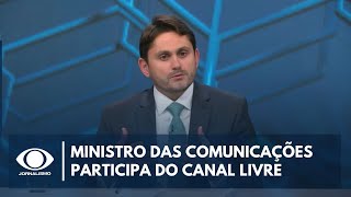 Canal Livre deste domingo (28) recebe o ministro das Comunicações, Juscelino Filho