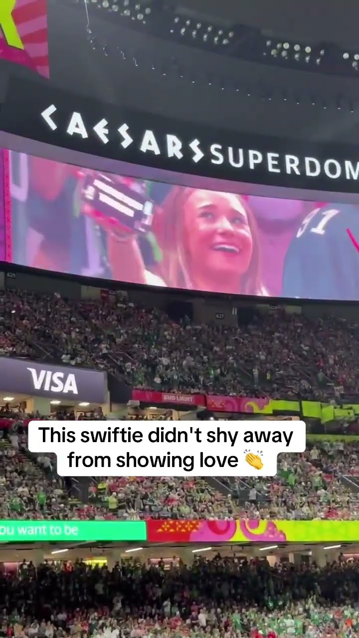 She didn't shy away ?