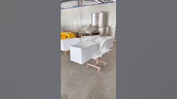 Tóm tắt quy trình các bước sản xuất ghế ngồi 3D decor - Bench 3D Fiberglass #compositesaigon #bench