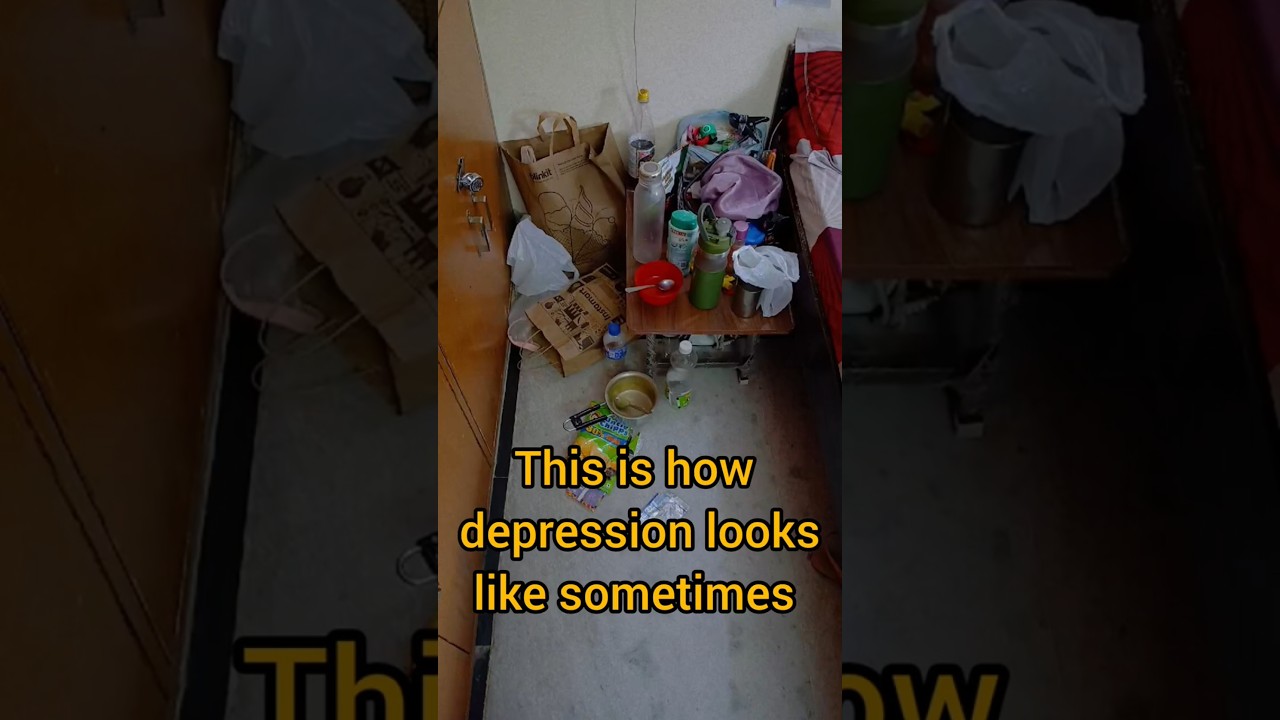 This is how depression looks like sometimes but don't worry everything will be fine.