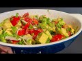 Tomato Avocado Salad | Healthy Vitamin Salad | Avocado Salad Recipe