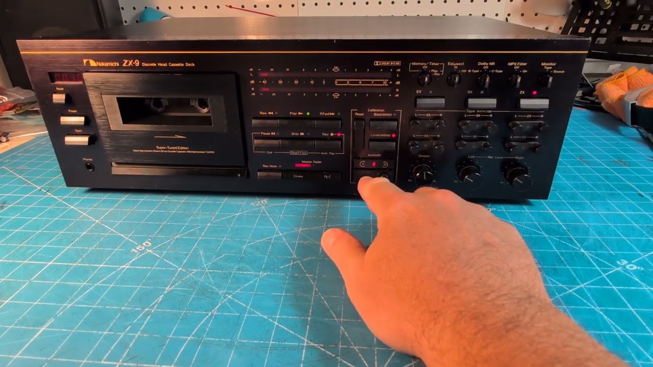 Nakamichi ZX-9 : Serviced. - YouTube