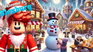Checking out then new CHRISTMAS update in Bloxburg! 🎄🎅🎁