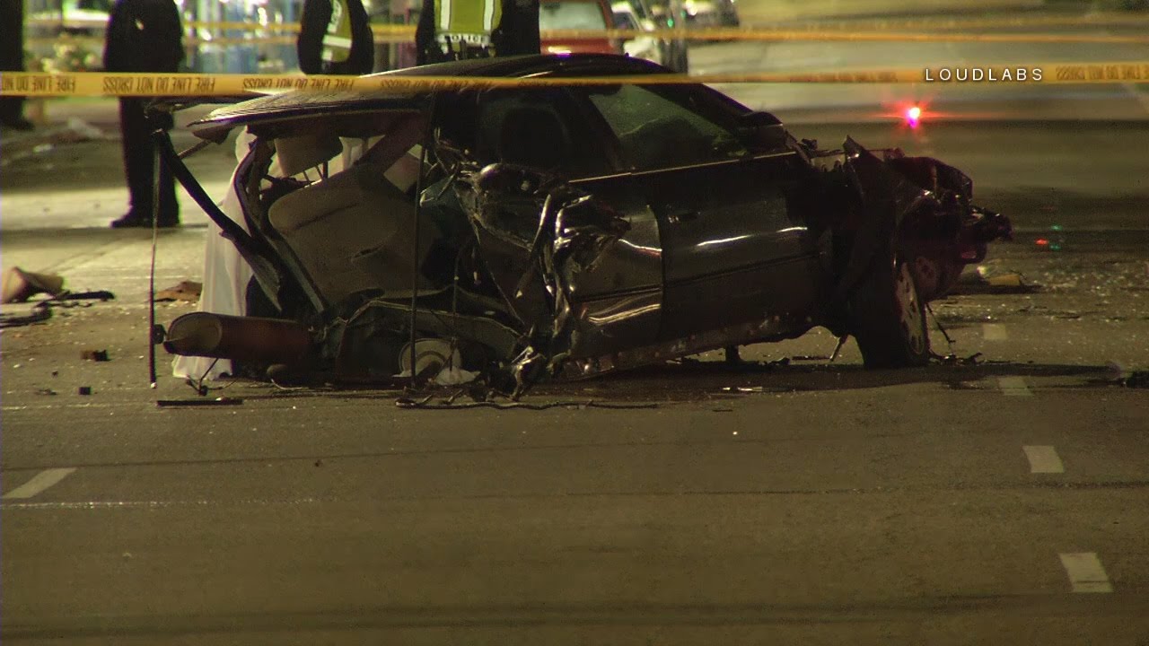 Fatal Crash / Canoga Park RAW FOOTAGE YouTube