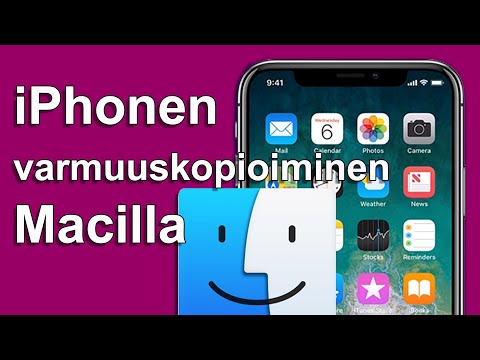 (FN) Varmuuskopioiminen Macilla - Miten varmuuskopioida iPhone