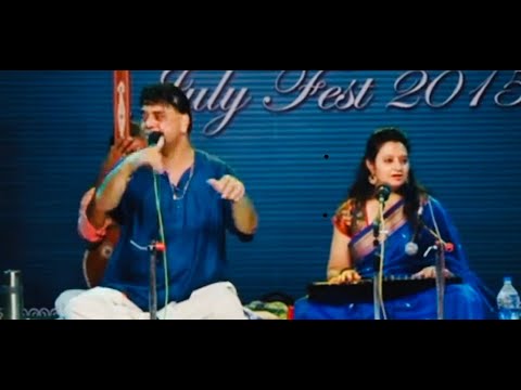 Hindustani Carnatic Jugalbandi Duet Video popular Raga Bihag   Meeta Pandit and OS Arun