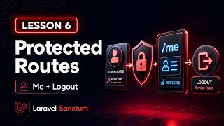 Protect Laravel API Routes with Sanctum and Add Logout | Lesson 6