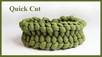 How To Make A "Gnarly" Paracord Bracelet Design Quick Cut