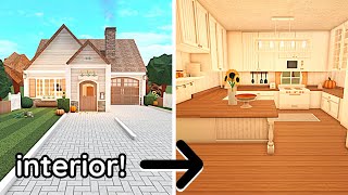 Decorating My Autumn Cottage in Bloxburg! *NO GAME PASS* House Build Part 2