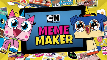 CN Meme Maker | Unikitty Takeover! | PLAY NOW | Cartoon Network UK 🇬🇧
