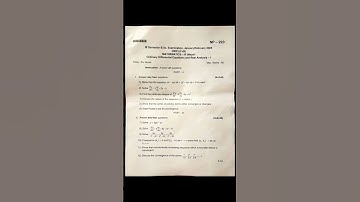3rd semester #bsc #exam #maths #mathematics question paper #nep #2025 #sem #exampaper #questionpaper