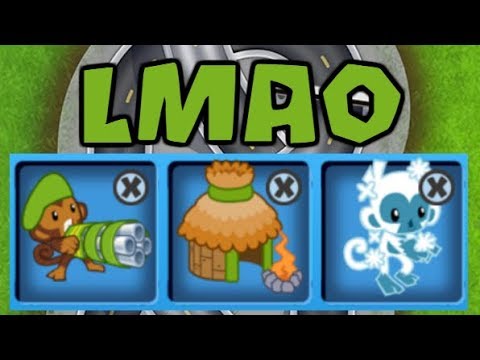 when to work When you randomize but the game wants you to have OP towers (Bloons TD Battles)