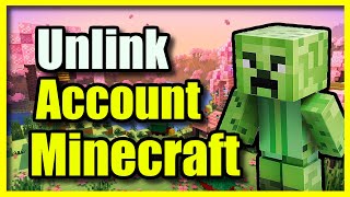 How to Sign Out Unlink your Minecraft Account from PS5 Xbox or PC Easy Method