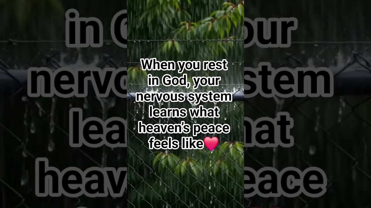 Inner peace and calm 