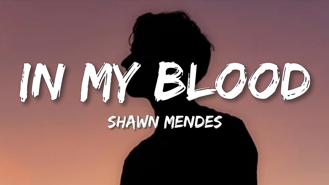 Shawn Mendes In My Blood Tekst In My Blood - Shawn Mendes (Lyrics) - YouTube