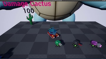 Unreal Engine 4 Tank Special Weapon; Homing missile Test 1