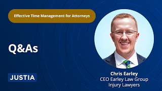 Q&As | Effective Time Management for Attorneys Part 5 of 5