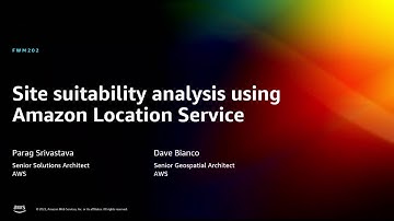 AWS re:Invent 2022 - Amazon Location Service(FWM202)를 활용한 사이트 적합성 분석