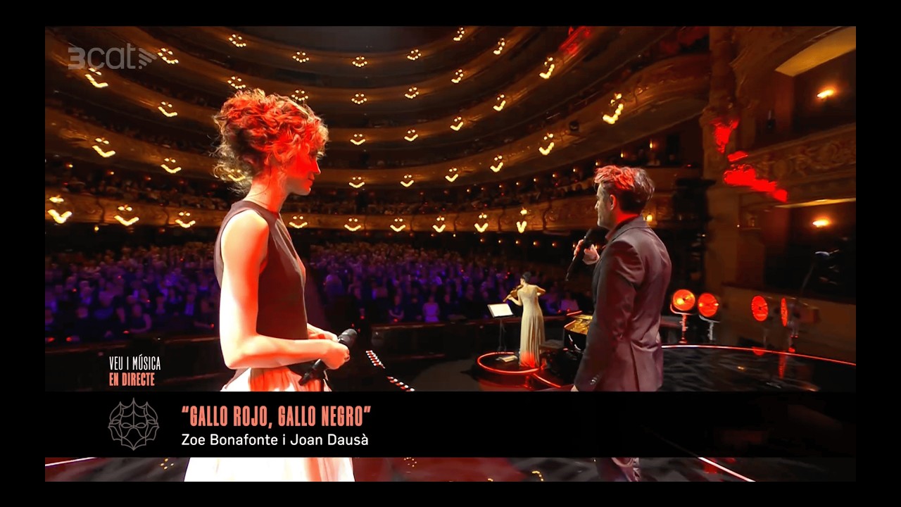 GALLO ROJO, GALLO NEGRO - JOAN DAUSÀ I ZOE BONAFONTE - GALA PREMIS GAUDÍ