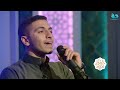 قلبي يحن إلي مدينة طه   فمتى نزور المصطفى ونراها    نجومي