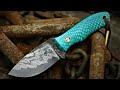 San mai damascus knife trollsky knifemaking