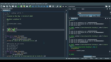 interpolación-lineal en phyton #phyton.