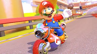 Мульт SUPER MARIO WORLD KART SUPER MARIO VS BOWSER VS LUIGI VS PEACH VS SHY GUY VS BOOM BOOM CAT