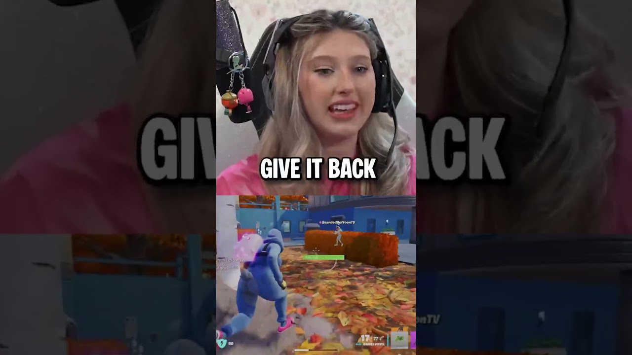 HappyGal's Husband Steals Her Gummy Sprite! ‼️👀 #fortnite #gaming #happyhappygal #fortniteclips