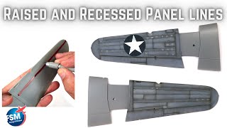 Dealing with Raised Panel Lines on Older Model Kits