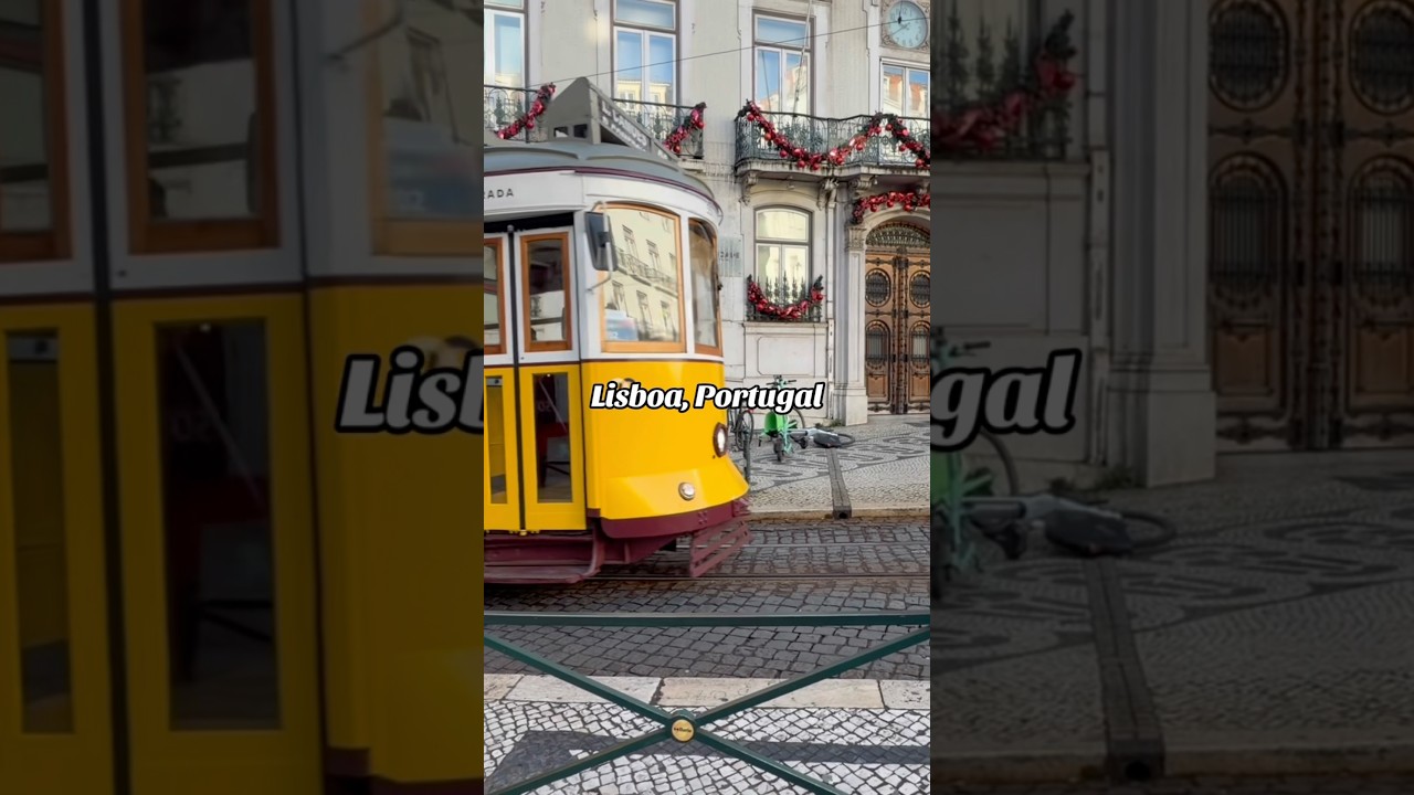 Lisbon first impression was insane #travelshorts #lisbon #europetravel #portugaltravel