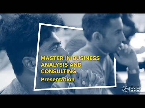 Master in Business Analysis and Consulting - IÉSEG