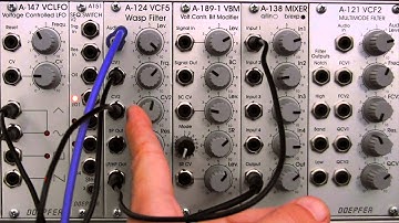Doepfer A124 Wasp Filter- Modulation and Other Effects