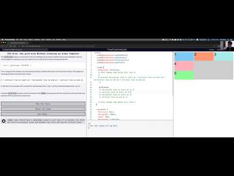 freeCodeCamp: Use grid-area Without Creating an Areas Template
