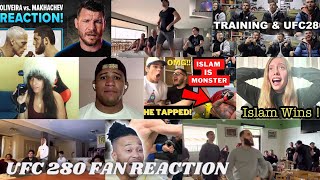UFC Fans Reaction Compilation to ISLAM MAKHACHEV Win (UFC 280)
