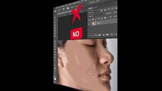 Skin Retouching #photoshop #shorts