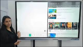 Interactive Flat Panel Display | Digital Board / Latest Digital Board for Teaching @Metatek_India