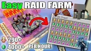 Minecraft: Easy Raid Farm Tutorial | 4000+ Emerald Per Hour | Totem Farm - 1.16 - 1.17 - 1.18 - 1.19 screenshot 3