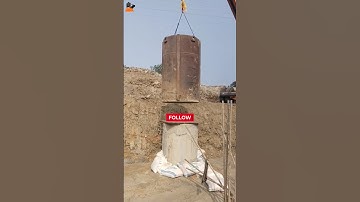 Dynamic Pile Load Test Video #shorts #svcrph #pileloadtest #pile