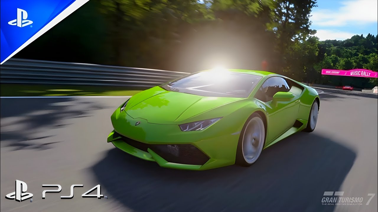 Gran Turismo 7 | Lamborghini Huracán | Music Rally: Life's Coming In Slow (PS4 SLIM) [1440p 60FPS]