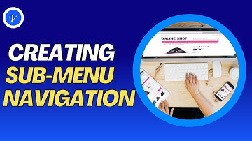 How to create sub-menu navigation page for your website