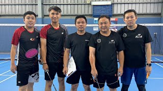 NewB Badminton Club VS Ace Bc Balakong                   (MD 2) (FullSet Game) screenshot 5