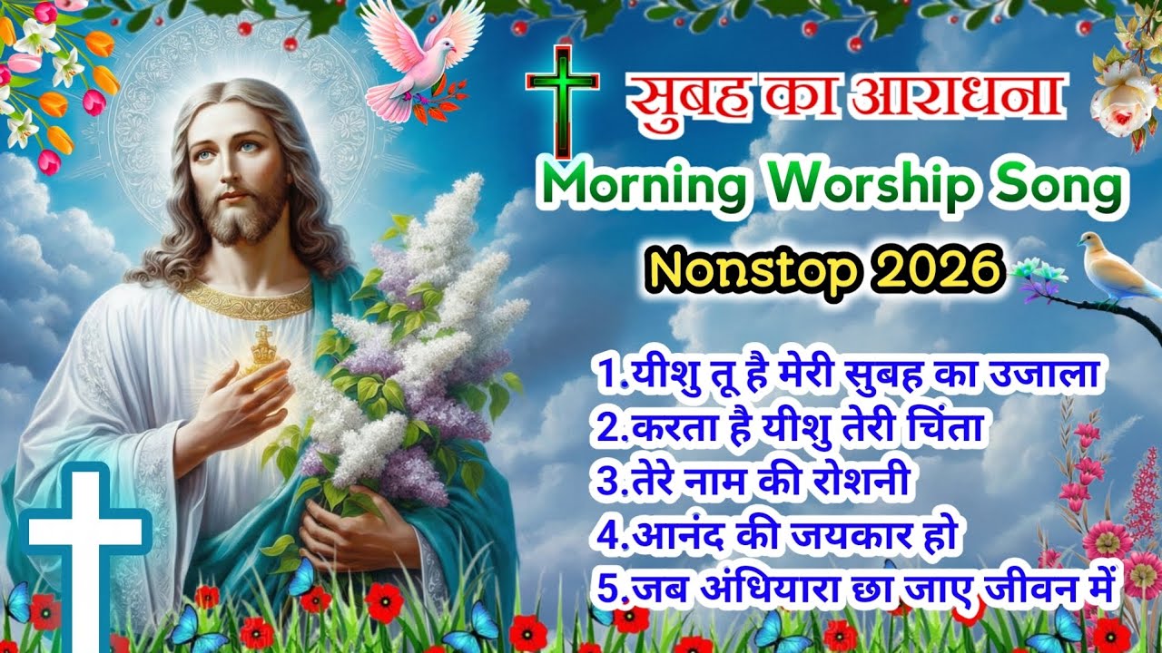 सुबह की आराधना 2026 🙏 | New Hindi Christian Worship Song | Nonstop Yeshu Song