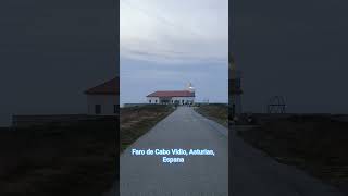 Faro de Cabo Vidio, Asturias, Espana