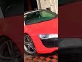 Audi R8 Red ♥️ satisfactory Detailing 🚗#audi #carlove
